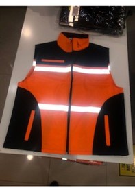 Resim Spd Reflektörlü Turuncu Yelek 