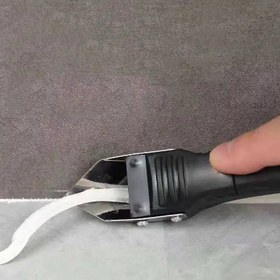 Resim 1 adet 5'li Silikon Çıkarma Aletleri Kiti, Derz Çıkarma Aracı, Mühürleme Bitirme Aracı, Pencere ve Lavabo Yenileme için Yapışkan Açı Kazıyıcı Aracı, Mutfak ve Banyolarda 