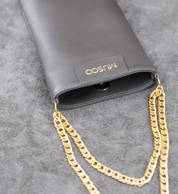 Resim MUSOO DERİ Hakiki Deri Telefonluk Ve Kadın Çantası / 100cm Zincir Aksesuarı Musoo Yılbaşı Özel 
