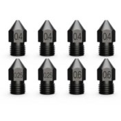 Resim CREALITY 3D Sertleştirilmiş Çelik High-end Nozzle (8 Adet) 