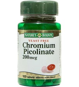 Resim Natures Bounty Chromium Picolinate 200 Mcg 100 Tablet 