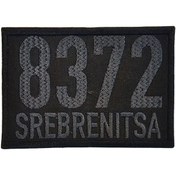 Resim ISG Airsoft 8372 SREBRENİTSA PATCH – BLACK 
