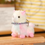 Resim Silver1 Iyi Şanslar Bebek Sevimli Karikatür Peluş Bebek Çanta Kolye Kız Öğrenci Bebek Asılı Anahtar (Yurt Dışından) 