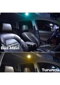 Resim 3 Renk Mıknatıslı Dokunmatik Led Atmosfer Lamba Çok Renkli 