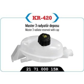 Resim Master 3-Iii Radyatör Yedek Su Deposu (2.3Dci M9T) 217100015R 463545149 