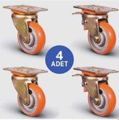 Resim 2 Adet ED01VBPB200 Döner Tablalı + 2 Adet ED01VBPB200F Döner 