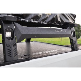 Resim AQM Nissan Navara Işıklı Çadır Taşıyıcı Rollbar 