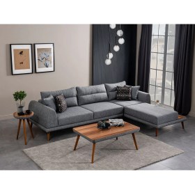 Resim Retro Köşe Koltuk Keten 47 sol 