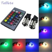 Resim T20 Led Lamba Uzaktan Kumandalı 27 Ledli Yedi Renkli 