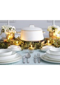 Resim Koleksıyon Sufı Yemek Takımı 132 Parça Altın Seti 