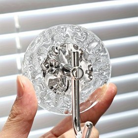 Resim Premium Plastik Yapıştırıcı Duvar Montajlı Tutucu - Delme Gerektirmez, Kolay Kurulum, Banyo ve Mutfak için Alan Tasarrufu Tasarımı - Şık Duvar Askısı, Havlu ve Aksesuarlar için, Banyo Aksesuarları | Süs Askı Tasarımı | Dayanıklı Plastik 