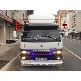 Resim Mıtsubıshı Canter 635 639 Ön Cam Güneşlik Plexi Şapka 