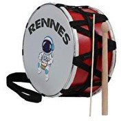 Resim Rennes DVL-31RD Örf Aletleri Özel Tasarım Çocuk Davulu 30 CM 