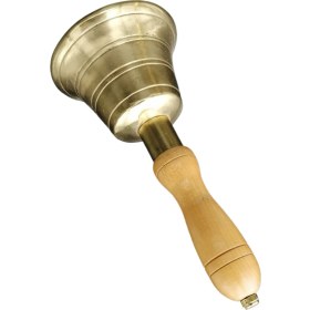 Resim Kalender Döküm Pirinç Döküm Toplantı Büyük El Çanı 22C 