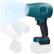 Resim Teltree Taşınabilir 21v Lityum Pilli Endüstriyel Üfleyici, Çok Amaçlı Yüksek Güçlü Temizleme Aracı, Makita Uyumlu 