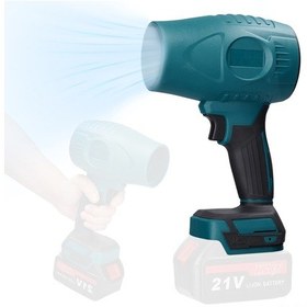 Resim Teltree Taşınabilir 21v Lityum Pilli Endüstriyel Üfleyici, Çok Amaçlı Yüksek Güçlü Temizleme Aracı, Makita Uyumlu 