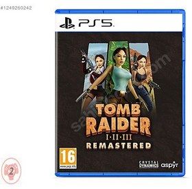 Resim Tomb Raider 1-2-3 Remastered - PS5 - SIFIR- KONSOL CENNETİ 