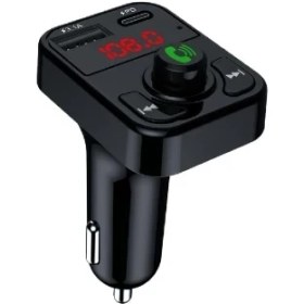 Resim Derin Stok Qc 3.1A USB &amp; Pd /tf Fm Transmitter 