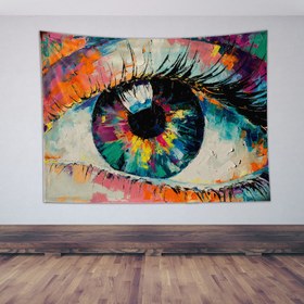 Resim The Eye Duvar Örtüsü - 160 cm x 220 cm 