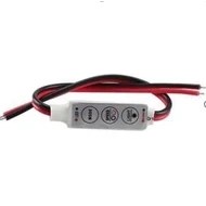 Resim Oyuncak Üç Tuşlu Tek Li 12 Volt - 24 Volt LED Kontrol Cihazı ( Kırmızı- Siyah Kablo) 