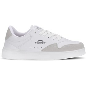 Resim Slazenger CUPRA I Kadın Beyaz / Gri Günlük Spor Ayakkabısı 