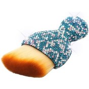 Resim Araba Temizleme Fırçası Klima Hava Çıkışı Tozu Süpürmek Için Elmas Kaplı Fırça Yumuşak Fırça Araba Toz Giderme Boşluk Fırçası Fs70vw Açık Mavi 