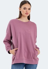 Resim VIKENTI SW Oversize Kadın Sweatshirt Gül 