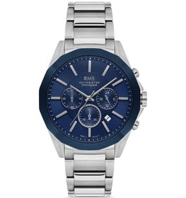 Resim Rms Zeitmeister Rms.1.ag1577.03 Fonksiyonlar Aktif Chronograph Kristal Cam Metalik Renk Erkek Kol Saati 