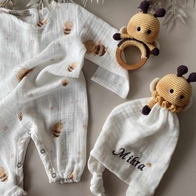 Resim Amigurumi Sevimli Arı Deluxe Bebek Seti - Oyuncak 