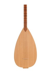 Resim Telli Çalgı Yapım Kısa Sap 39 Tekne Oyma Dut Profesyonel Bağlama 