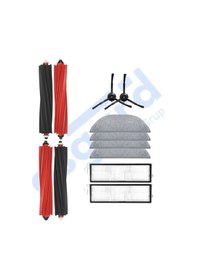 Resim Roborock S8 Maxv Ultra Uyumlu 2 Ana Fırça 2 Yan Fırça 2 Filtre 4 Mop Pkt-iasgf0000772 