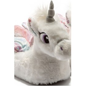 Resim Twigy Lea Çocuk Hayvanlı Panduf Beyaz 21/27 CC0637 Beyaz 