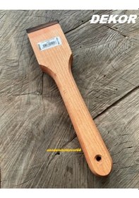 Resim Dekor Ahşap Sistre Kazıma Aleti Yer Kazıma Parke Kazıma Aleti 28cm 