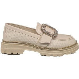 Resim Ventes Kemer Taşlı Kadın Loafer Ayakkabı 989515-5z Ten 