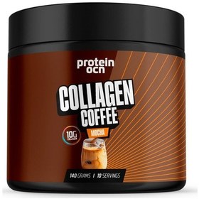 Resim Proteinocean Collagen Coffee - Mocha - 140gr - 10 Servis 