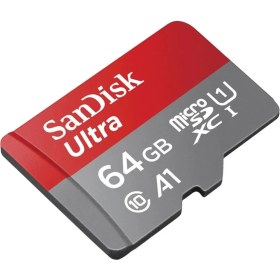 Resim Sandisk Ultra 64GB 140MB/S Microsdxc Uhs-I Hafıza Kartı SDSQUAB-064G-GN6MN 