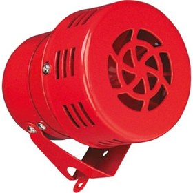 Resim Motorlu Siren 220V Kırmızı 