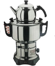 Resim Nikadu Lüx Trigon Elektrikli Çelik Semaver 4,5 Lt 
