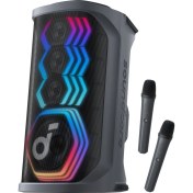 Resim Anker Soundcore Rave 3 AI Karaoke Bluetooth Hoparlör - 160 W Güçlü Ses - 12 Saat Çalma Süresi - A31A3 
