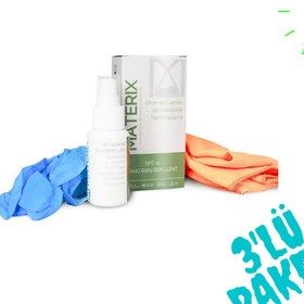 Resim MATERIX 1 YIL 20 BİN KM. ETKİLİ NANO YAĞMUR KAYDIRICI 3'LÜ PAKET 