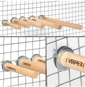 Resim Vixpet Papağan Tünekleri - Muhabbet Kuşu Tünekleri 13 CM Uzunluk 14 MM Çap 