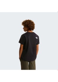 Resim The North Face B Mountaın Nıght Relaxed Ss Tee Genç Tişört Nf0a8g1ujk31 Siyah 