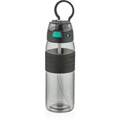 Resim Shotay ST-7202 600ml Siyah Pipetli Tritan Matara 