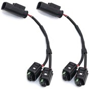 Resim Synodicmonth Bmw R1200gs R1250gs R 1200 1250 R Rt R18 İçin Motosiklet Hızlı Bağlantı Kablo Seti Şönt Devre Soketi Uzatma Adaptörü 