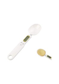 Resim Gıda Terazisi Kaşık, Dijital Mutfak Terazisi Yüksek Doğruluklu Küçük Terazi, Dara Fonksiyonlu Tartım Ve Ölçme Kuru Sıvı Malzemeler Süt Çay Unu İlacı 1,1 Lb/500 G 0,1 G , C52 Beyaz 