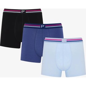 Resim Penti Erkek Renkli Ice Play Çoklu Boxer Renkli Desenli 3 Adet Günlük Kullanım İçin 