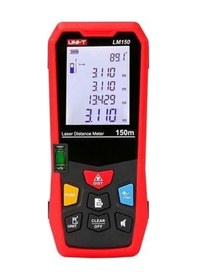 Resim Uni-t Lm150 150m Lazer Mesafe Ölçer Lazermetre 