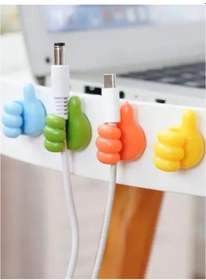 Resim El Şeklinde Kablo Tutucu 10 Adet 