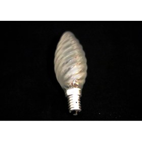 Resim Tram56 Vitolight 220V 60W Buzlu E14 Flamanlı Buji, Mum Ampul. LED Değildir. 10 Adet 