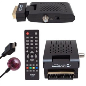 Resim Yastech Tüplü Tv Uyumlu Scart Reciever Mini Göz Böcek Uydu SC-90K Yastech 